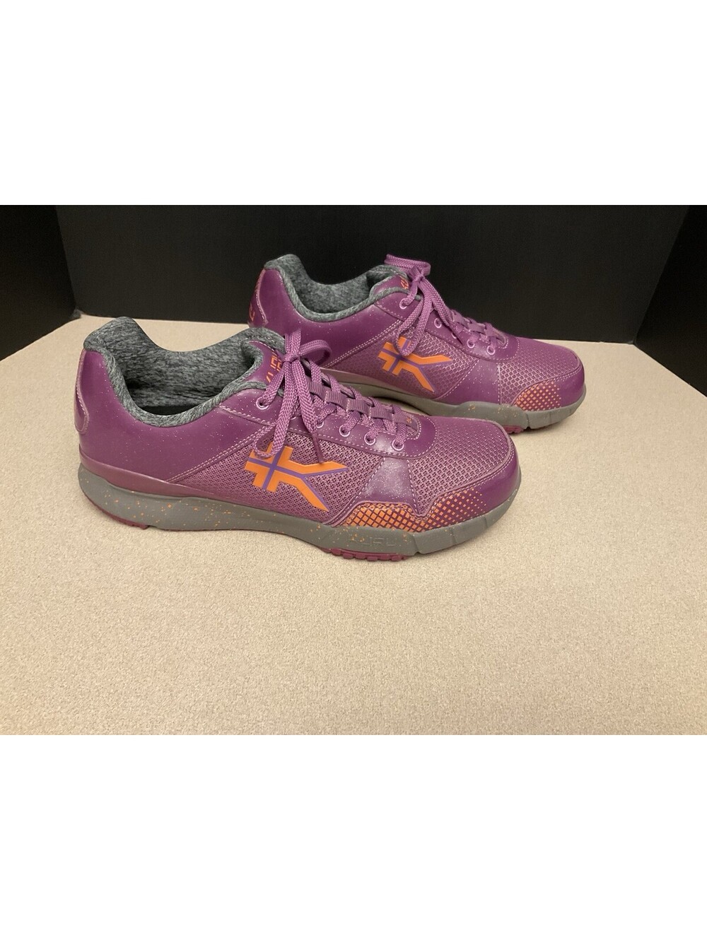 Womens Kuru Quantum 2.0 Purple Sparkle/Orange Athletic Shoes. Size 11. Awesome!